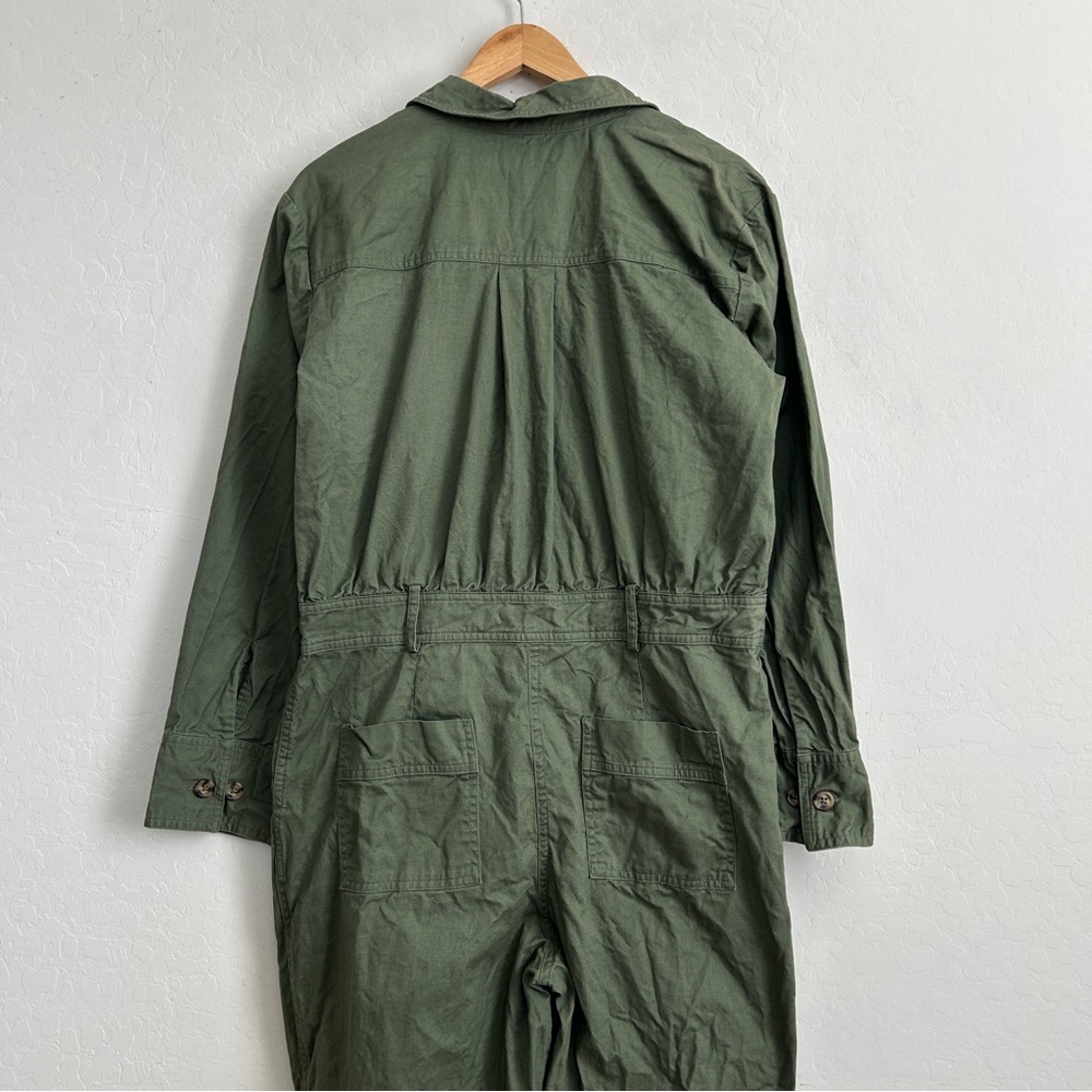 Tularosa Jumpsuit XL Long Sleeve Utility Workwear Pockets Long Sleeve Green - Picture 8 of 13